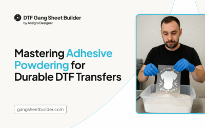 Mastering Adhesive Powdering for Durable DTF Transfers